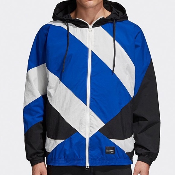 🌬New Adidas Originals EQT Windbreaker Jacket - Picture 4 of 8